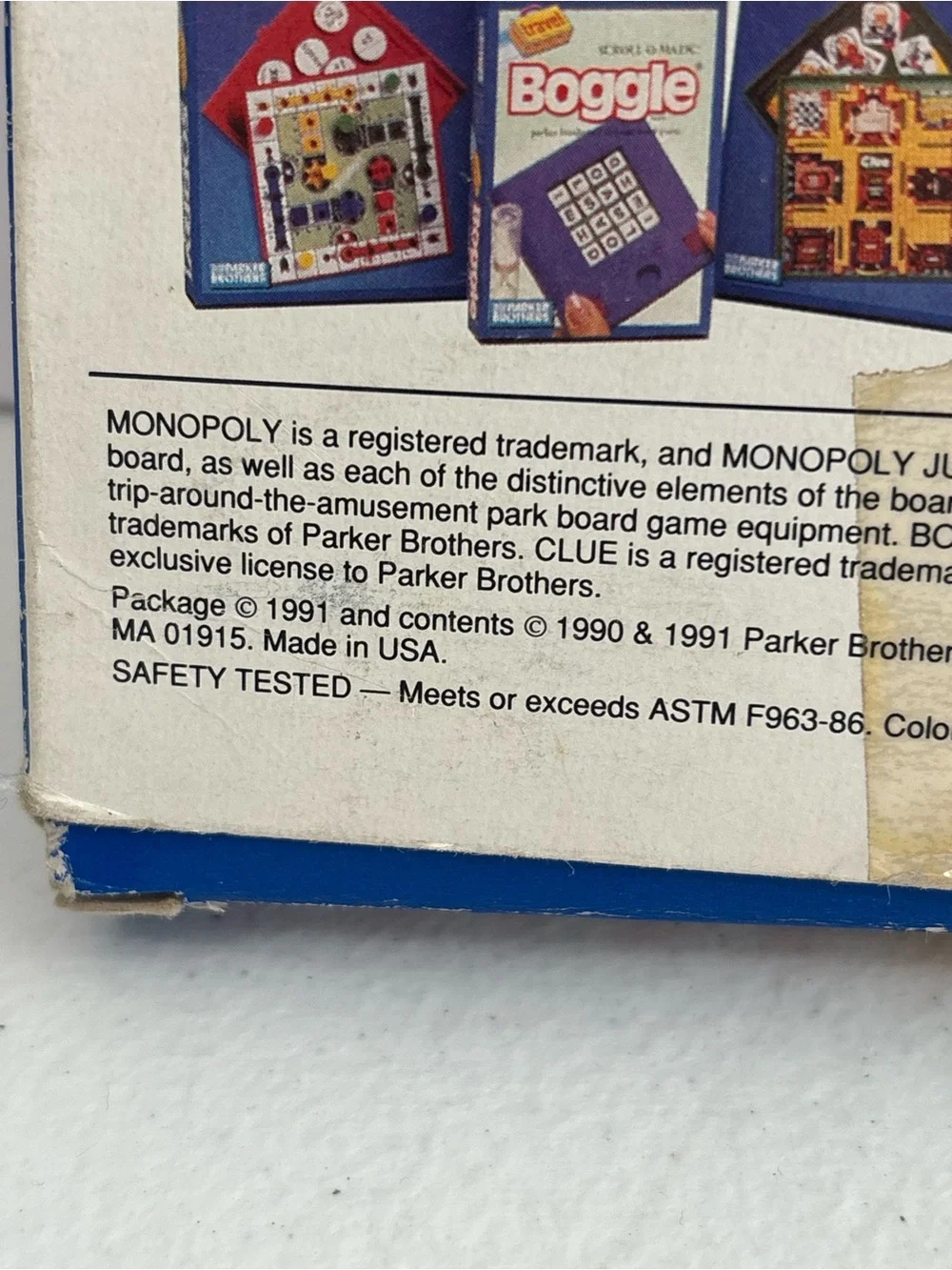 Parker Brothers complete game